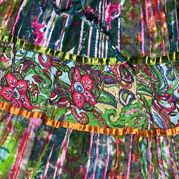 Bohemian Maxi Skirt Boho Chic - Picture 10 of 10